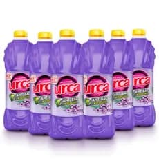 Kit 6 Desinfetante Urca Flor De Lavanda 2L