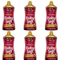 Kit 6 Amaciantes Concentrados Baby Soft Desejo Envolvente 1,5L