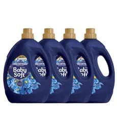Kit 4 Amaciantes Concentrados Baby Soft Carinho e Cuidado - 3L cada