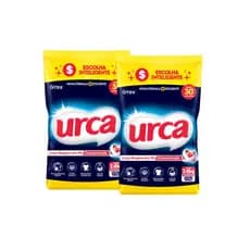 Kit 2 Lava Roupas Pó Urca Concentrado Sache 2,4KG