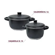 Kit Panelas Avulsas N. 14 e Caldeirão N. 16