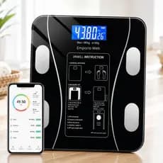 Balança Bioimpedância Inteligente Digital Smart Bluetooth IMC Massa Muscular Corporal App