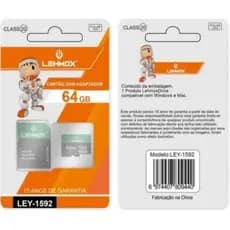 Cartão de Memoria Original 4GB/8GB/16GB/32GB/64GB/128GB C/ Adaptador Drive LEHMOX