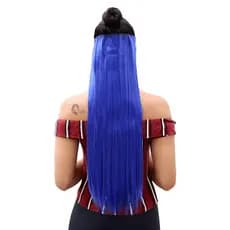 Extensão de Cabelo sintetico /Organico Liso com Aplique Tic Tac + Presilha Tic Tac