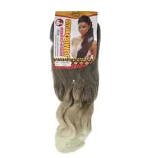Cabelo Para Crochet Braids Jumbo/ Twist / Nago - Fibra Sintetica 400Gr /60Cm + Anel Yan Hair