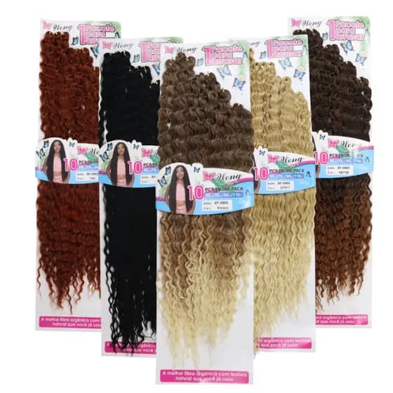 Cabelo Cacheado Weng Ariel Longo 1 Metro Bio Organico Para Mega Hair