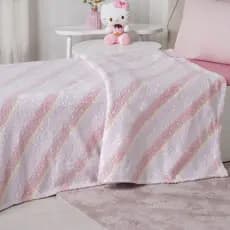 Manta Solteiro Candy Brilha no Escuro 150x220 Super Macia