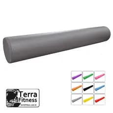 Rolo Massagem Foam Roller Liberação Miofascial 90X15 cm - TERRA FITNESS