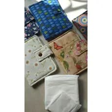 Bolsinha porta absorvente em tecido - Necessaire Multiuso - produto artesanal