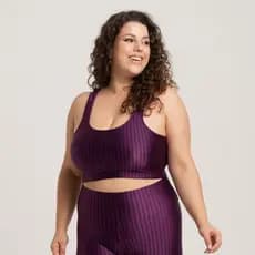 Top Plus Size Fitness Cropped Academia 48 e 50 Sem Bojo New Zig 3D