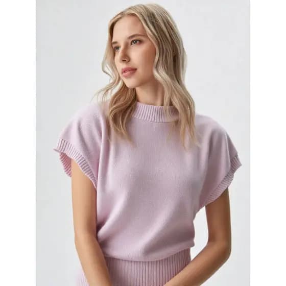Blusa Feminina Verão Manga Morcego Ampla