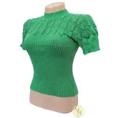 Top Cropped Rendadinho Moda Feminina Primavera Verão