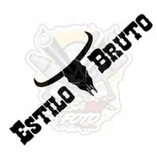 Adesivo Estilo Bruto 20x5cm country cavalgada Vaqueiro vaquejada veiculo carro moto e caminhão