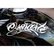 Adesivo Osascorte para Moto viseira capacete paralama bike e carro grau