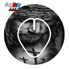 adesivo tanque 125 cg titan fan bros 150 protetor de tampa laminado boca bocal combustivel fé jesus cruz Deus leao honda