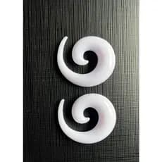 Alargador de orelhas espiral numero 2 4 6 8 10 12 14 Selecione a Variação desejado