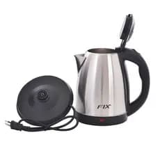 Chaleira Elétrica Fix em Aço Inox com 1,8 Litros 127v ou  220V