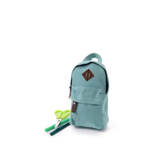 Estojo Mini Mochila Feminina de Poliéster 13x19CM
