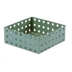 Cesto Quadrado Will Verde Militar 19Cm
