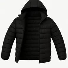 Jaqueta Térmica Puffer Plus Size Bobojaco Inverno Com Capuz Removível