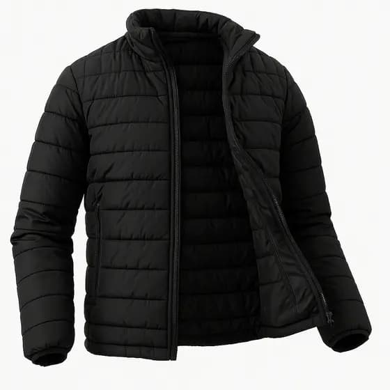 Jaqueta Puffer Masculina Plus Size Blusa de Frio Intenso Bobojaco Capuz removivel