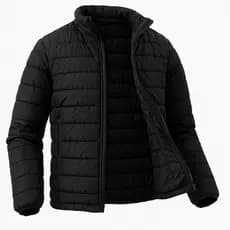 Jaqueta Puffer Masculina Plus Size Blusa de Frio Intenso Bobojaco Capuz removivel