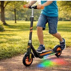 Scooter Elétrica Infantil Patinete Elétrico Crianças 150W Velocidade Maxima De Ate 15km/h