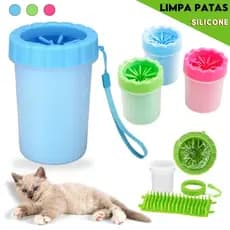 Limpa Patas Cães Em Silicone 300ML 600ML Copo Limpador Banho Lava Pata Limpeza rápida Não Machuca