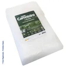 Lona Carreteiro Leve 6x4 Transparente 100 Micras Multiuso Impermeável