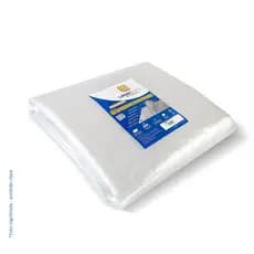 Lona Forte Polietileno 3x3 Transparente 300 Micras Multiuso Impermeável