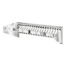 Escorredor 20 Pratos Parede Fixo Inox Industrial Bar Hotel