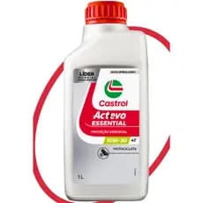 10w30 Mineral 1lt Oleo Moto Castrol Actevo Essential