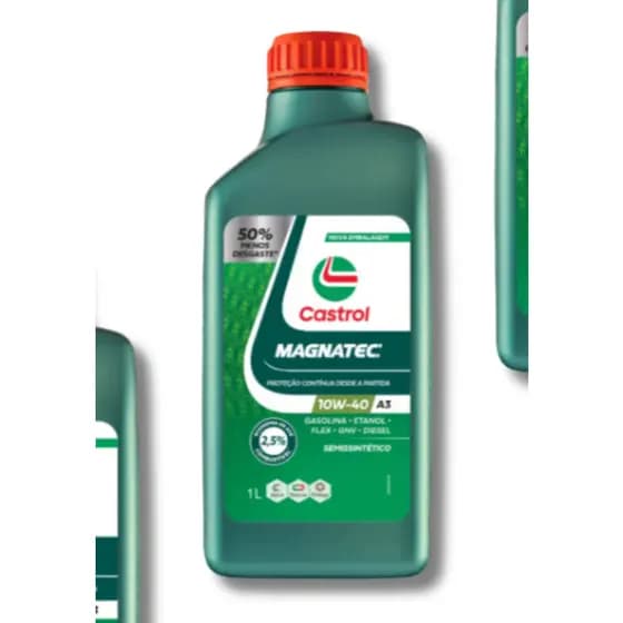 10w40 A3 1LT Óleo Motor Castrol Magnatec