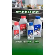 🔧 Fluido de Freio DOT 4 Wendt 500ml – Segurança e Alto Desempenho