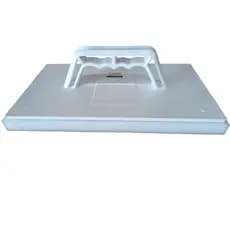 kit com 4 Desempenadeira 17x30 branca monobloco com filtro