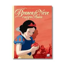 Branca de Neve e os Sete Anões - livrão historia em quadrinhos capa dura