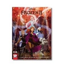 FROZEN 2: A HISTORIA DO FILME EM QUADRINHOS - Livrão capa dura