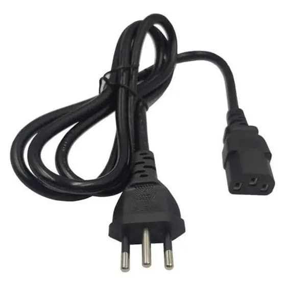 Cabo de Força Energia Fonte para PC Impressora TV