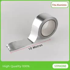Fita Aluminio Isolante Termica Alta Temperatura