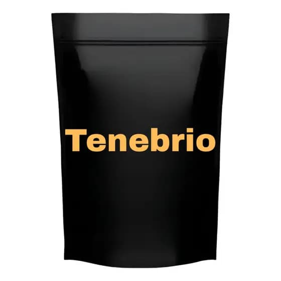 Ração Tenebrio Liofilizado Alimento Natural Para Peixes,  Repteis e Aves