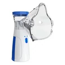 Inalador Nebulizador Portátil via pilhas Ultrassônico Infantil E Adulto Silencioso