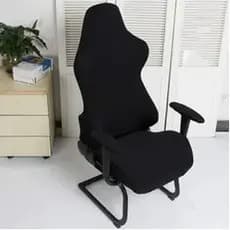 Capa De Cadeira Gamer, Cor Preta, Tecido Suplex Para Trazer Mais Conforto, Qualidade E Durabilidade, Proteção .