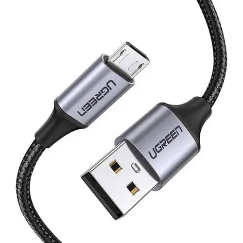 Cabo Micro Usb Original Ugreen Nylon 3A Fast Charge Us290