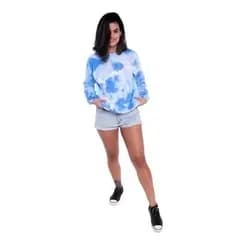 Moletom Casaco Tie Dye Feito A Mão Colorido