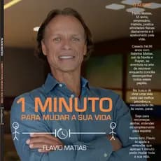 Livro 1 Minuto para mudar a sua vida | Flávio Matias