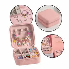 Kit De Pulseiras Femininas 66 Peças Com Miçangas E Pingentes