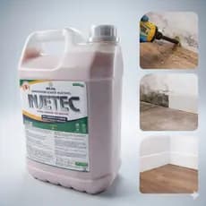 Impermeabilizante Injetável 5L Anti Umidade Ascendente Rodapé Parede Sem Quebrar