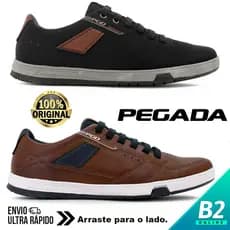 Sapatênis Pegada Element Casual Masculino Original com Nota Fiscal e Garantia
