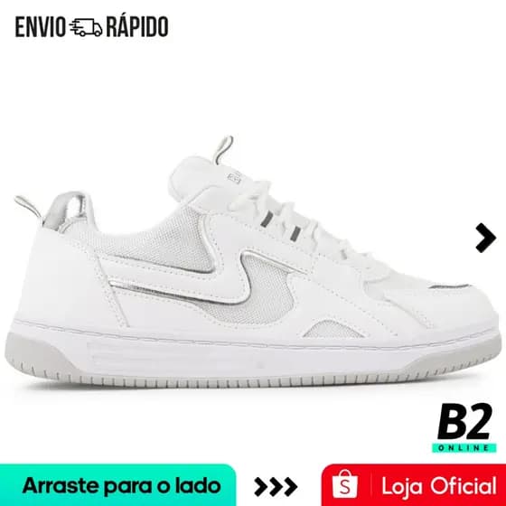 Tênis Ramarim Crystal Curve Feminino Branco Original Com Nota Fiscal e Garantia