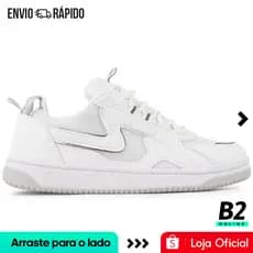 Tênis Ramarim Crystal Curve Feminino Branco Original Com Nota Fiscal e Garantia